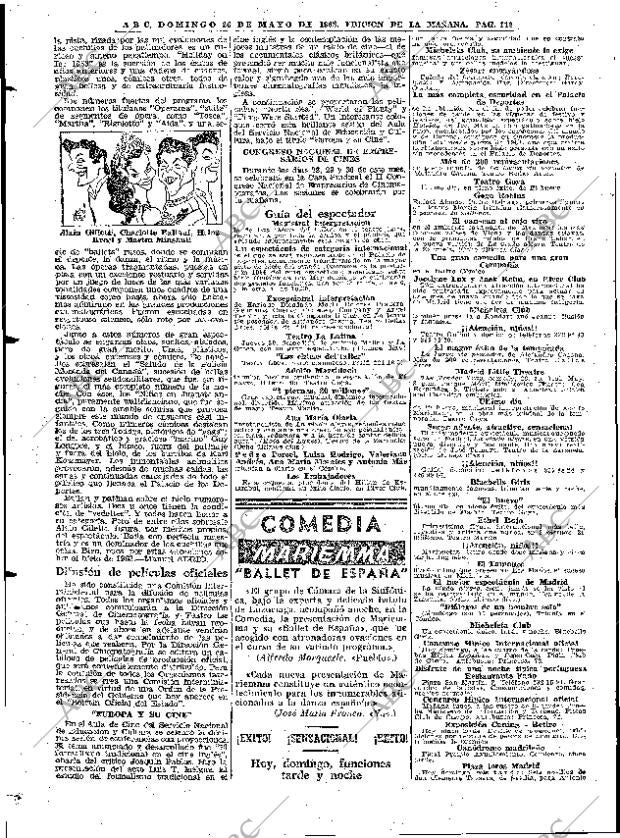 ABC MADRID 26-05-1963 página 112