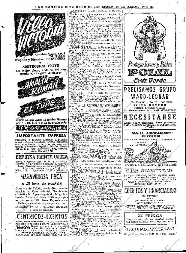 ABC MADRID 26-05-1963 página 114