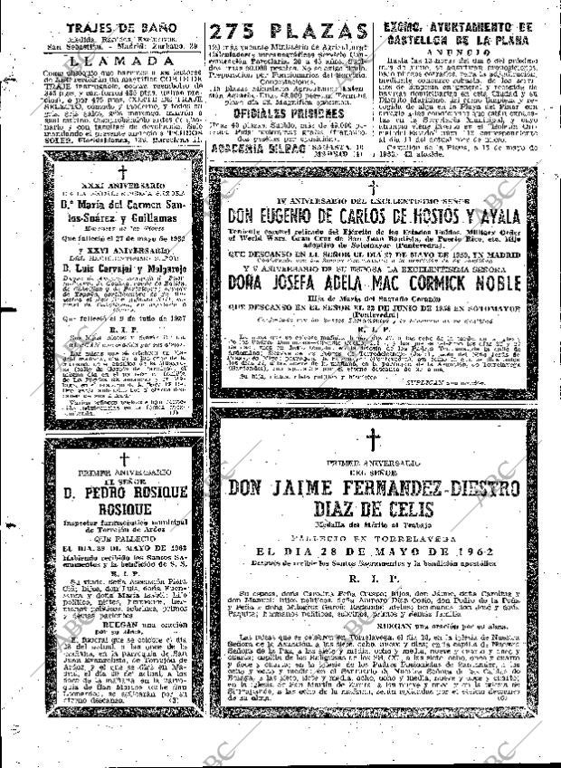 ABC MADRID 26-05-1963 página 124