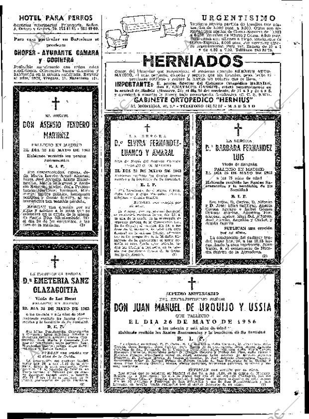 ABC MADRID 26-05-1963 página 125