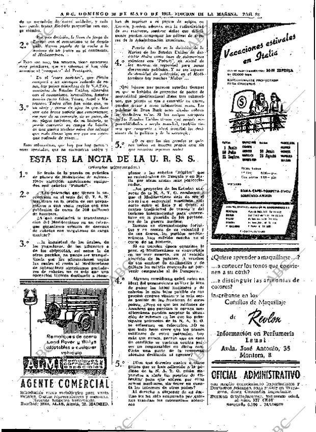ABC MADRID 26-05-1963 página 83