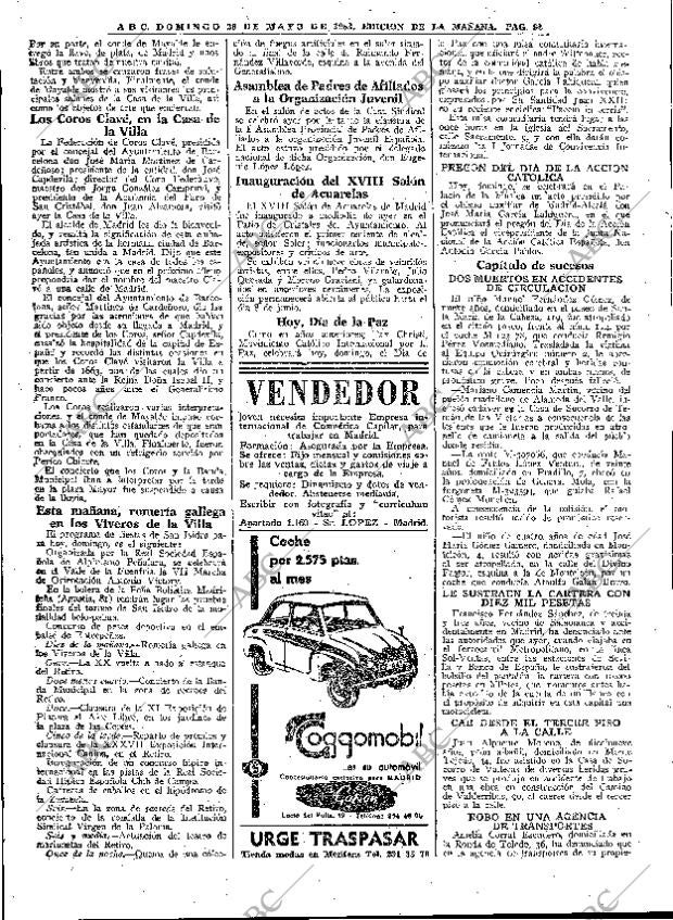 ABC MADRID 26-05-1963 página 92