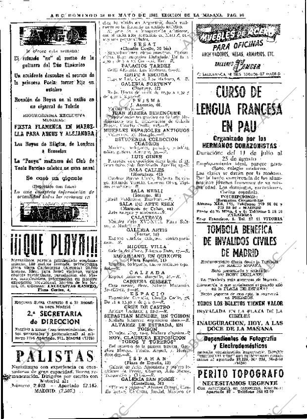 ABC MADRID 26-05-1963 página 96