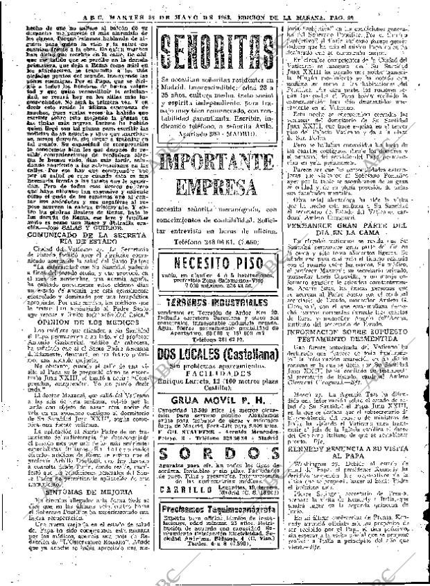 ABC MADRID 28-05-1963 página 38