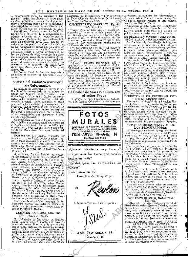 ABC MADRID 28-05-1963 página 40