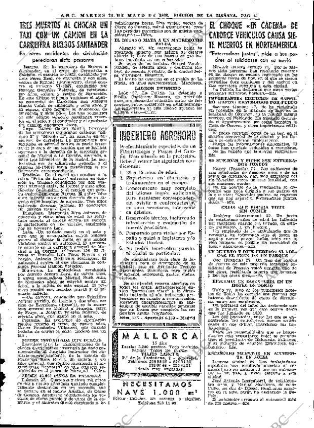 ABC MADRID 28-05-1963 página 41