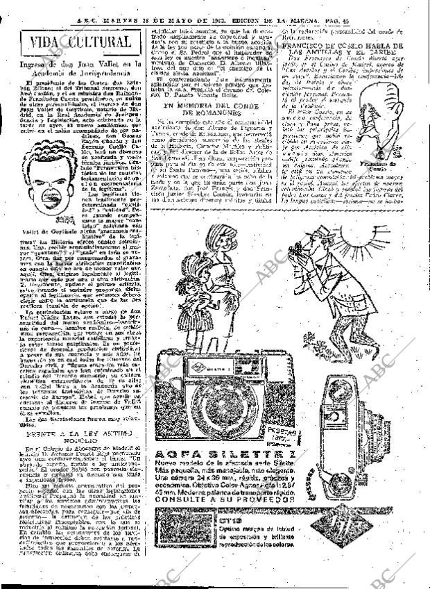 ABC MADRID 28-05-1963 página 49