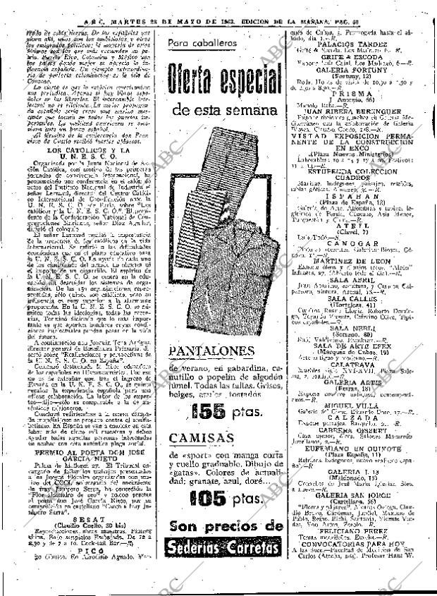 ABC MADRID 28-05-1963 página 50