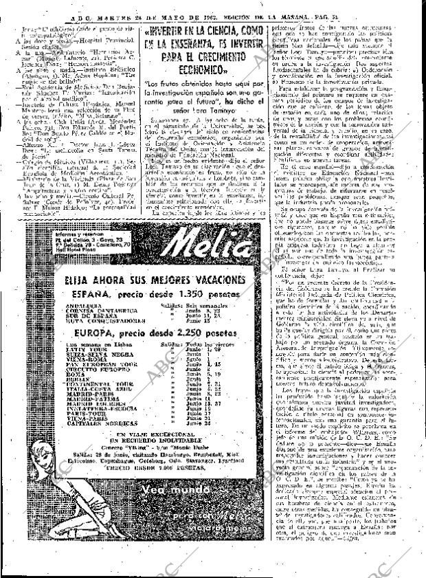 ABC MADRID 28-05-1963 página 51