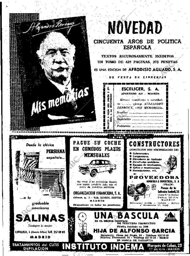 ABC MADRID 28-05-1963 página 6