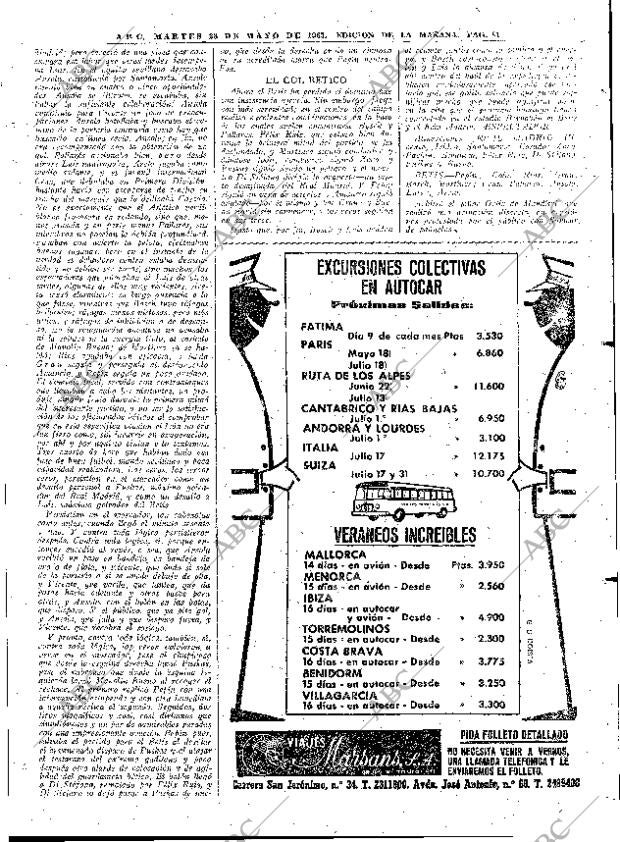 ABC MADRID 28-05-1963 página 61