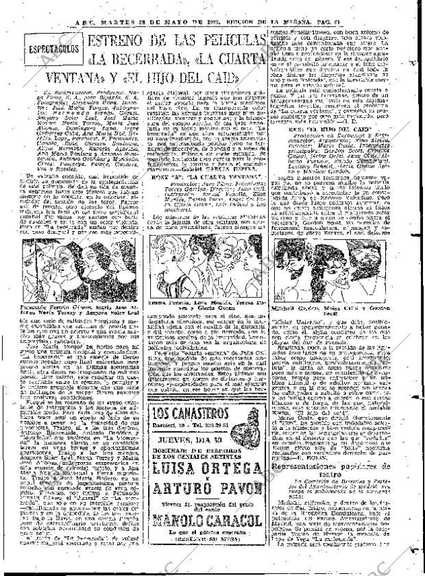 ABC MADRID 28-05-1963 página 67
