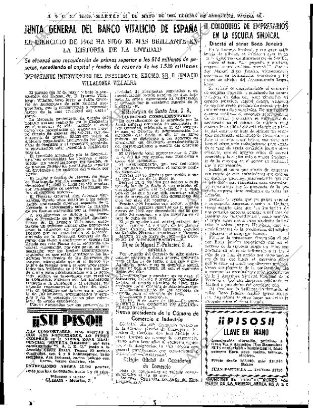 ABC SEVILLA 28-05-1963 página 34