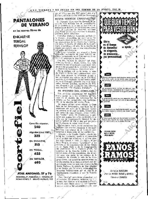 ABC MADRID 07-06-1963 página 50