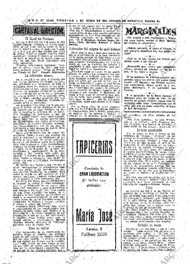 ABC SEVILLA 09-06-1963 página 85