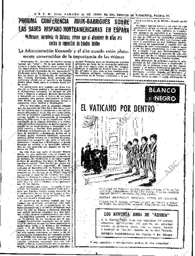 ABC SEVILLA 15-06-1963 página 17