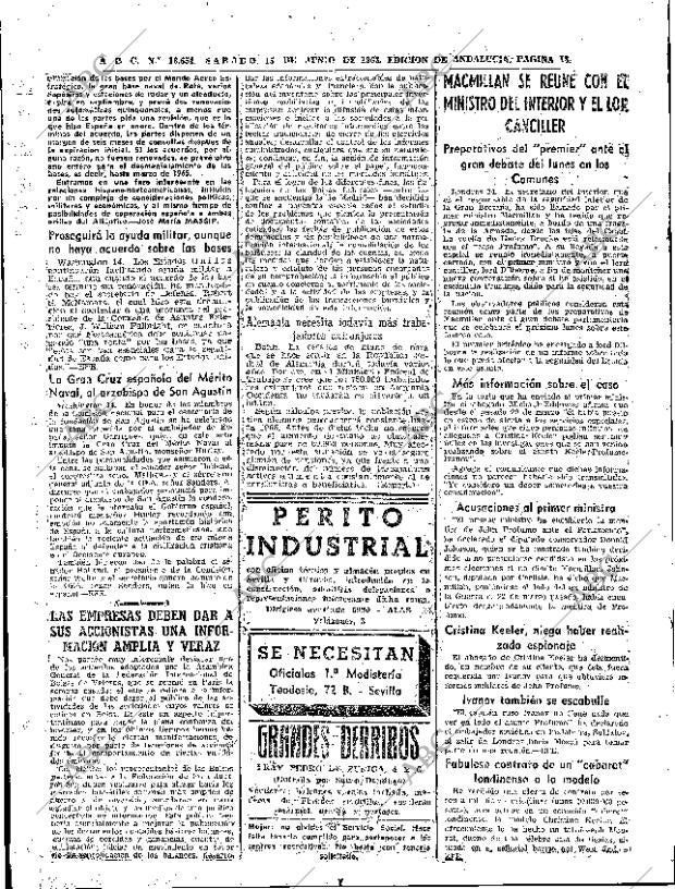 ABC SEVILLA 15-06-1963 página 18