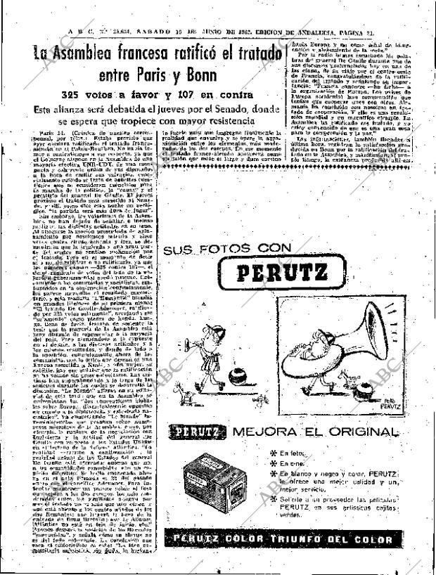 ABC SEVILLA 15-06-1963 página 21