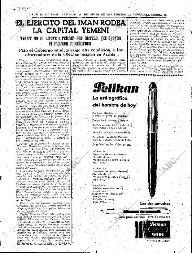 ABC SEVILLA 15-06-1963 página 23