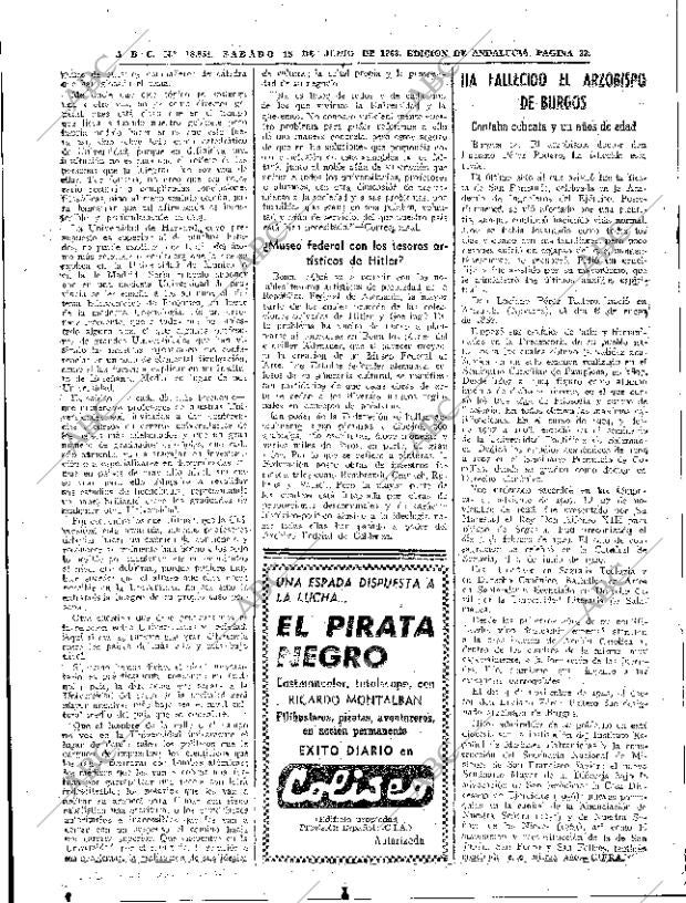 ABC SEVILLA 15-06-1963 página 32