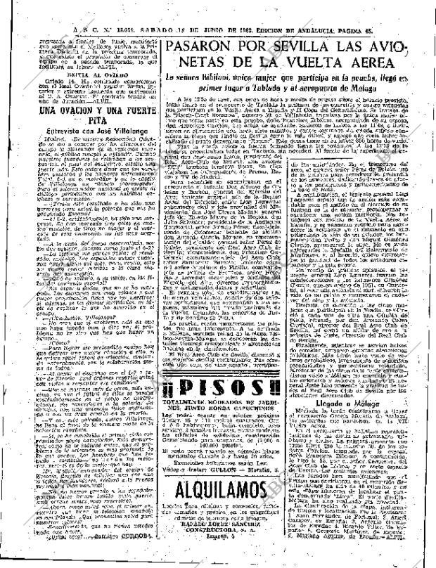 ABC SEVILLA 15-06-1963 página 45