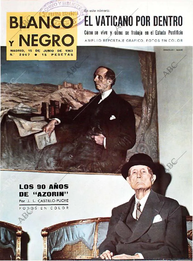 BLANCO Y NEGRO MADRID 15-06-1963 página 1