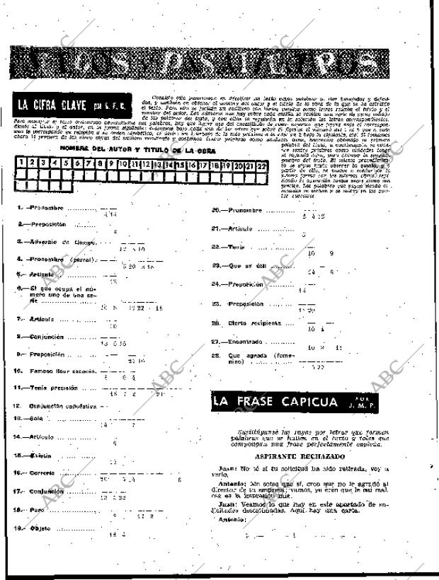 BLANCO Y NEGRO MADRID 22-06-1963 página 118