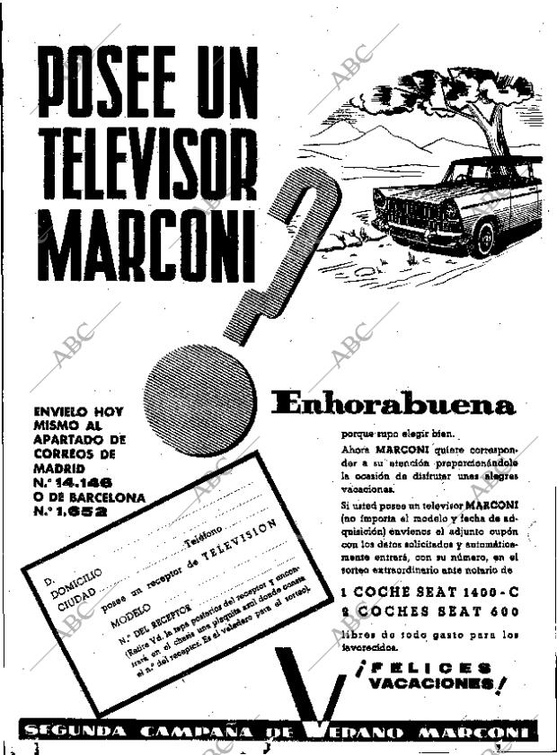 ABC MADRID 23-06-1963 página 56