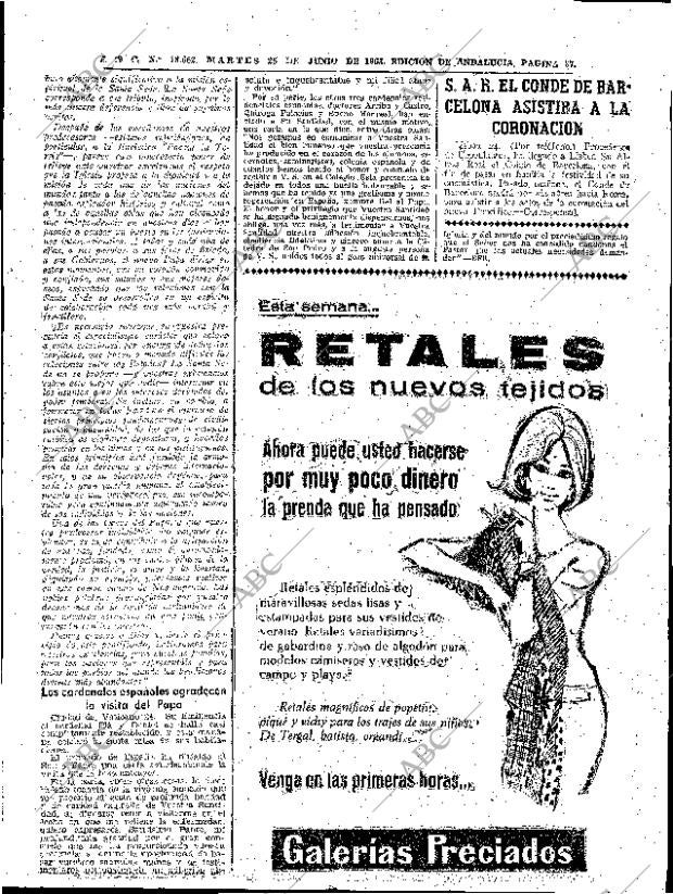 ABC SEVILLA 25-06-1963 página 37