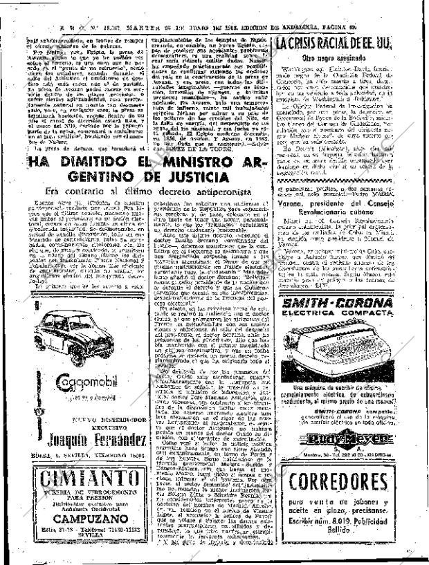 ABC SEVILLA 25-06-1963 página 42