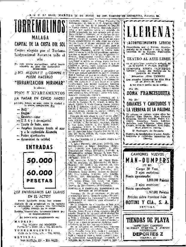 ABC SEVILLA 25-06-1963 página 58