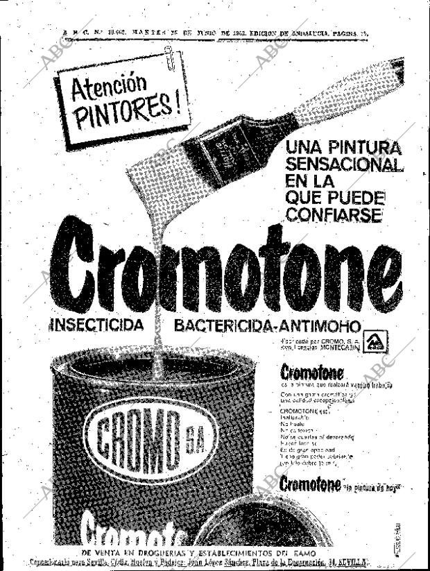 ABC SEVILLA 25-06-1963 página 60