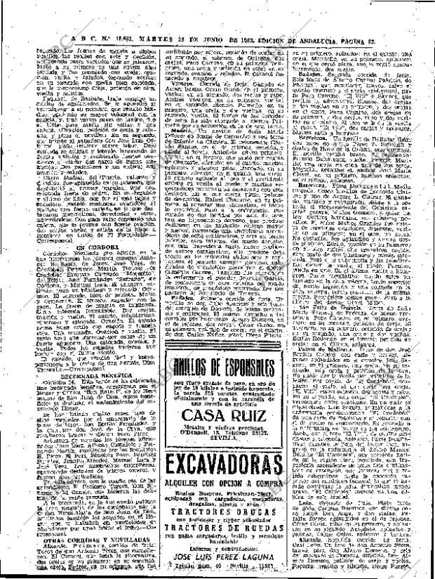 ABC SEVILLA 25-06-1963 página 63