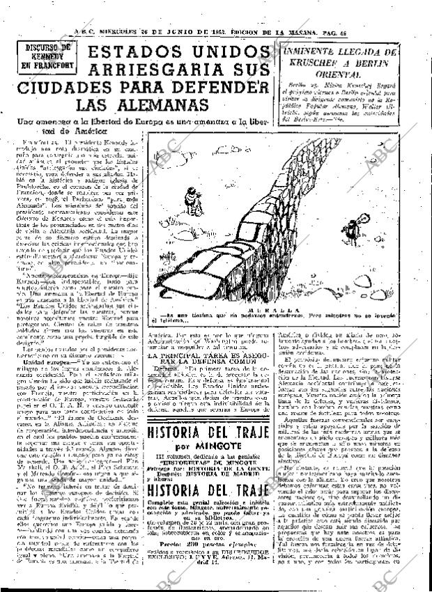 ABC MADRID 26-06-1963 página 49