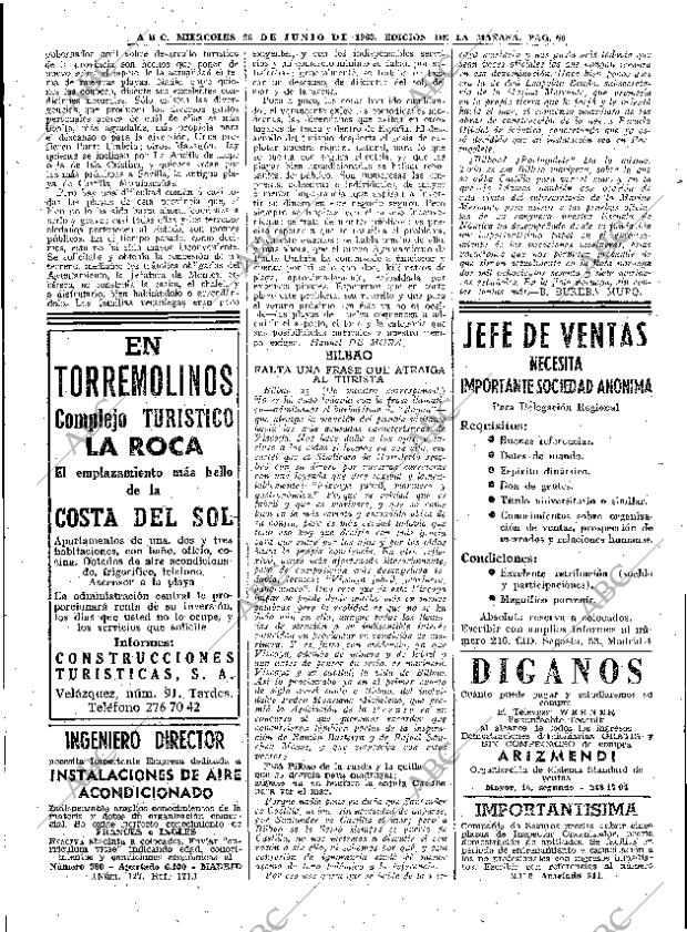 ABC MADRID 26-06-1963 página 60