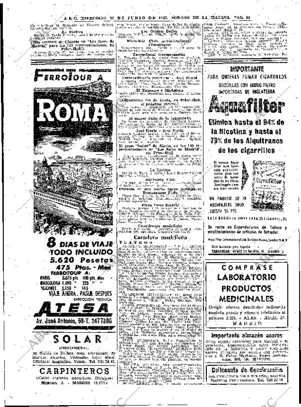 ABC MADRID 26-06-1963 página 80
