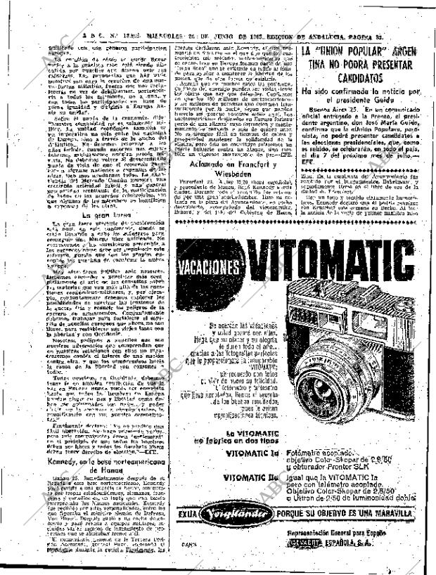 ABC SEVILLA 26-06-1963 página 33