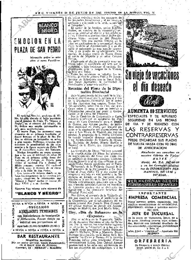 ABC MADRID 28-06-1963 página 52