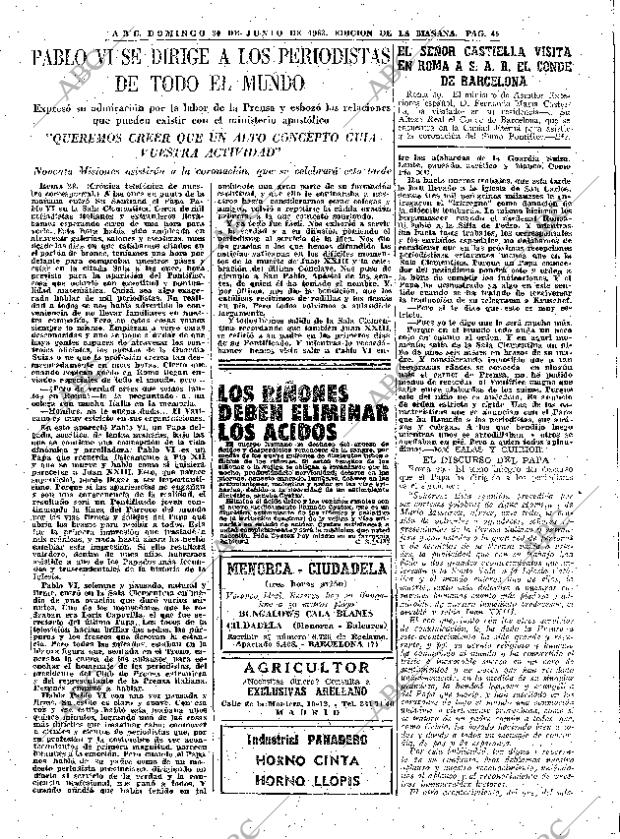 ABC MADRID 30-06-1963 página 49