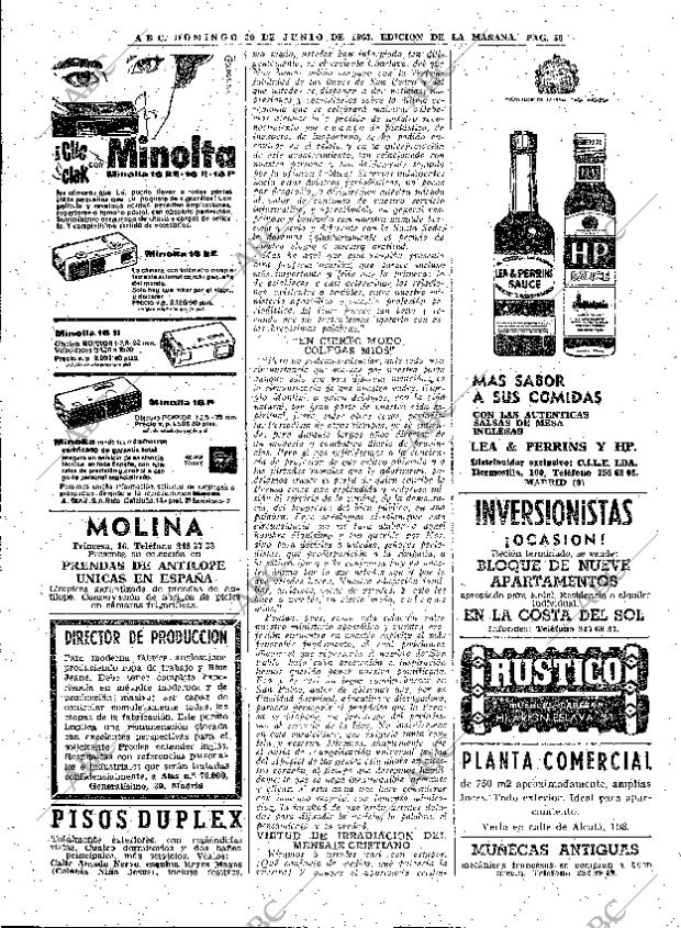 ABC MADRID 30-06-1963 página 50