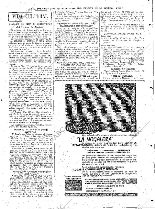 ABC MADRID 30-06-1963 página 71
