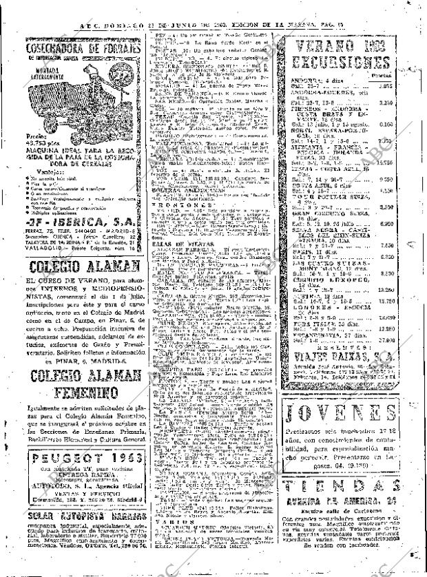 ABC MADRID 30-06-1963 página 87