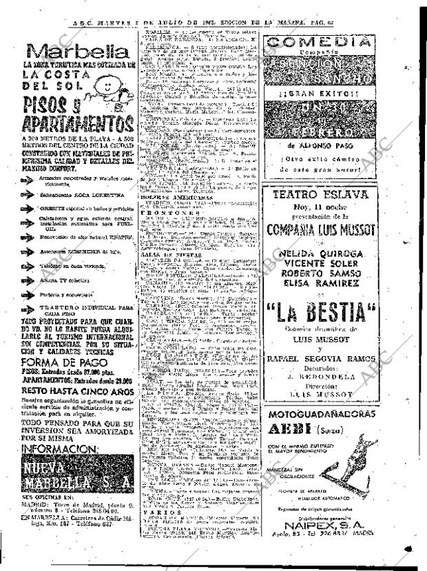 ABC MADRID 02-07-1963 página 65