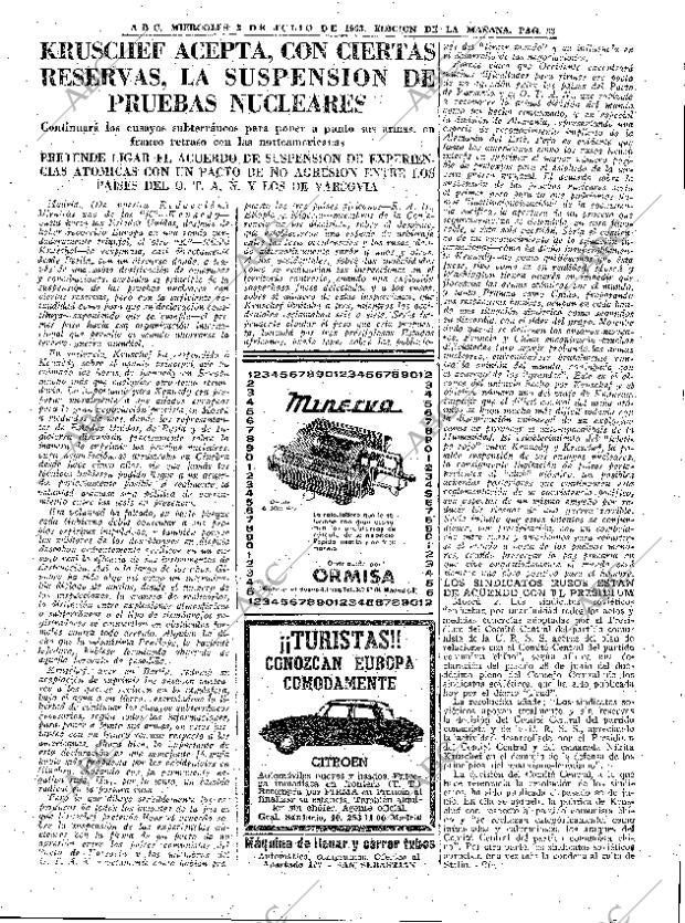 ABC MADRID 03-07-1963 página 33