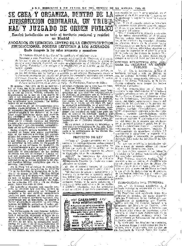 ABC MADRID 03-07-1963 página 43