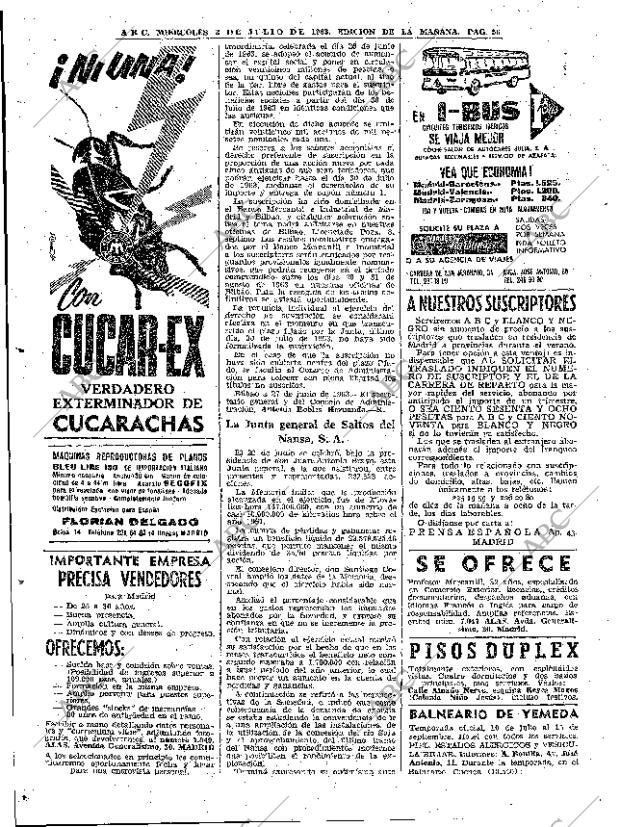 ABC MADRID 03-07-1963 página 56