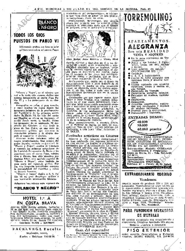 ABC MADRID 03-07-1963 página 65