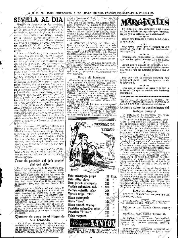 ABC SEVILLA 03-07-1963 página 35