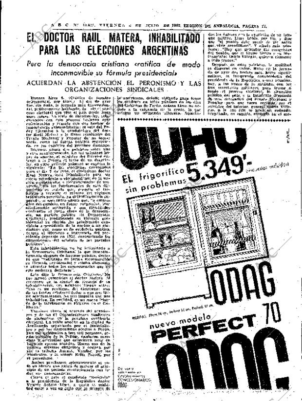 ABC SEVILLA 05-07-1963 página 17