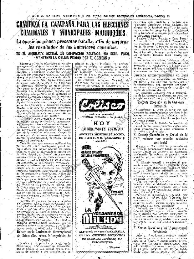 ABC SEVILLA 05-07-1963 página 23